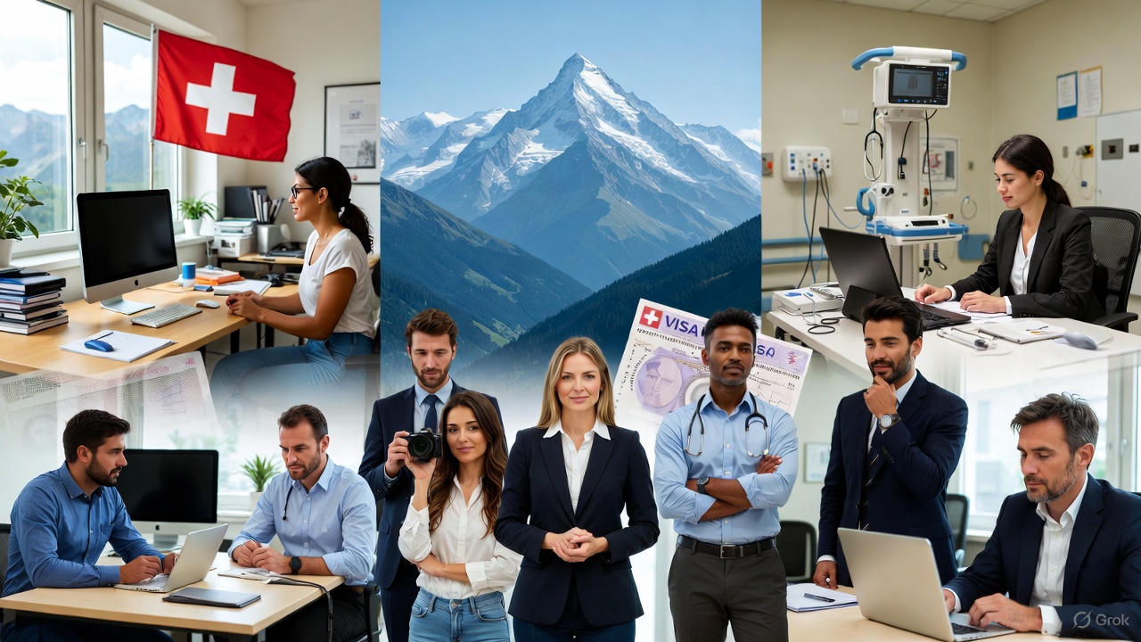 Top Jobs with Visa Sponsorship in Switzerland for Foreigners